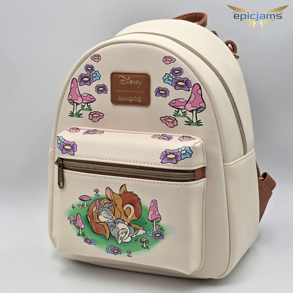Loungefly Disney Bambi & Thumper Sleeping Mini Backpack Bag
